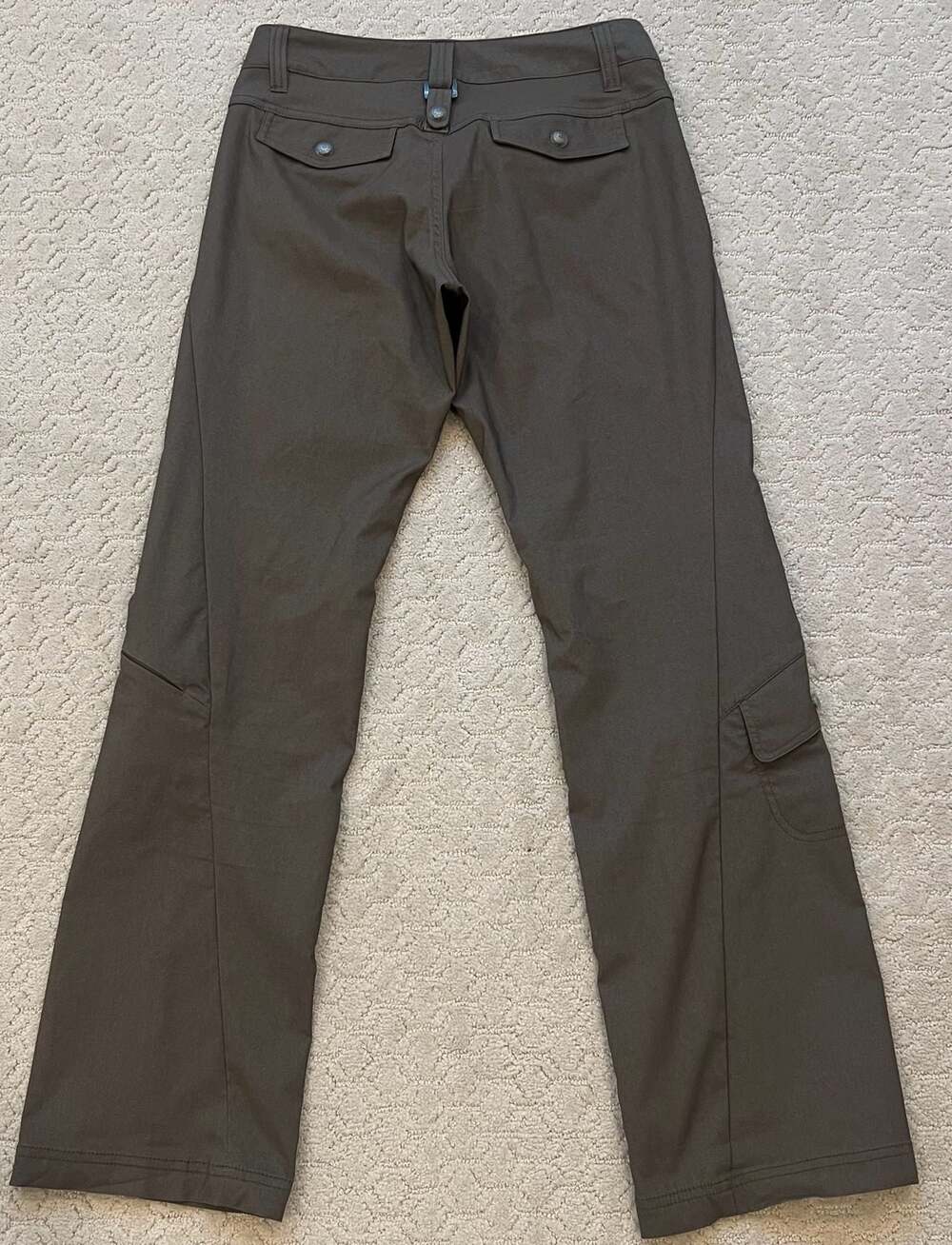 Massimo Dutti Men's Tan 100% Cotton Straight Leg Chino Pants Size 34